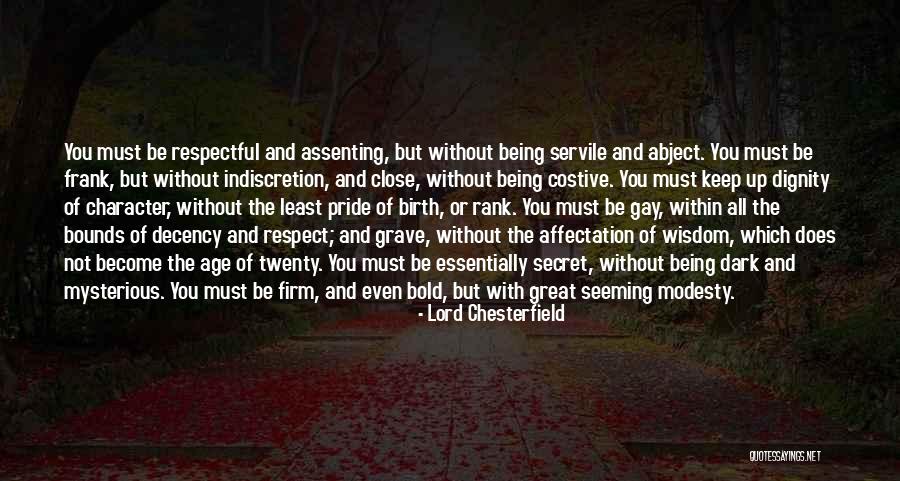 Desenvolver Significado Quotes By Lord Chesterfield Desenvolver Significado Quotes By Lord Chesterfield