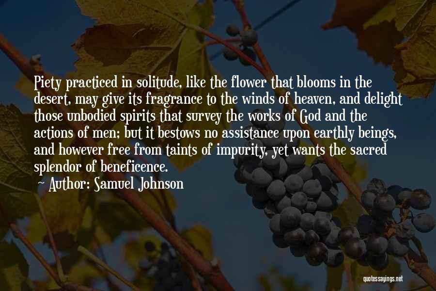 Desert Blooms Quotes By Samuel Johnson