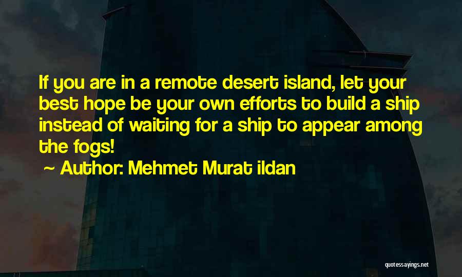 Desert Islands Quotes By Mehmet Murat Ildan