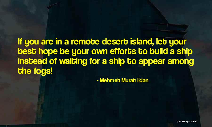 Desert Islands Quotes By Mehmet Murat Ildan