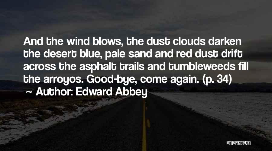 Desert Sand Quotes By Edward Abbey