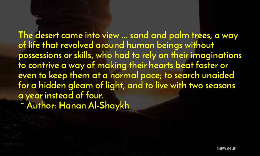 Desert Sand Quotes By Hanan Al-Shaykh