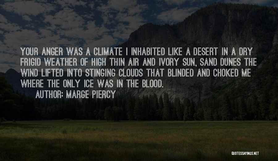 Desert Sand Quotes By Marge Piercy