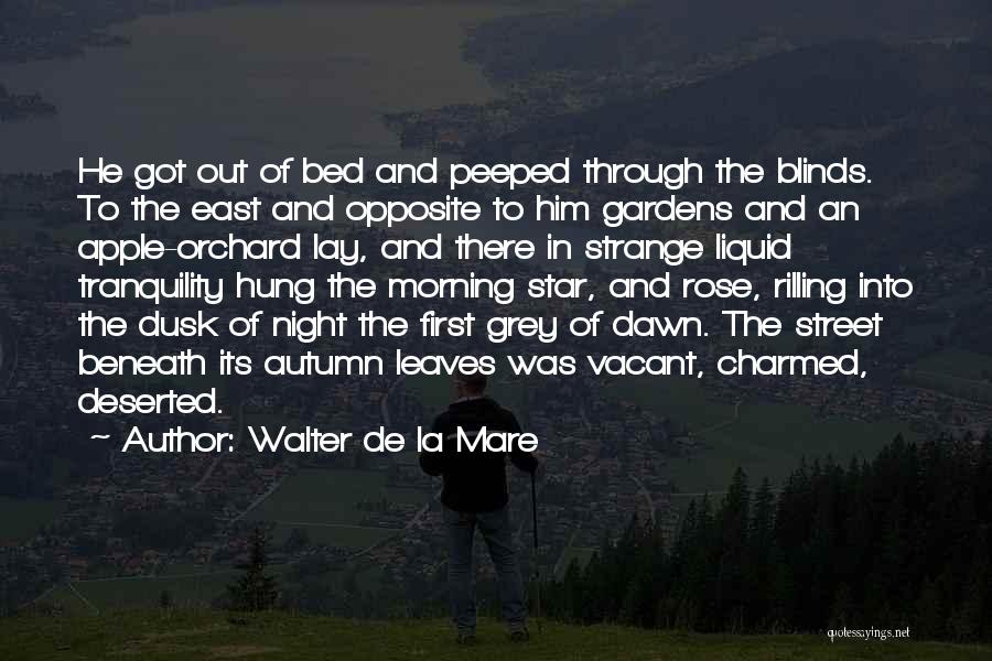 Deserted Quotes By Walter De La Mare