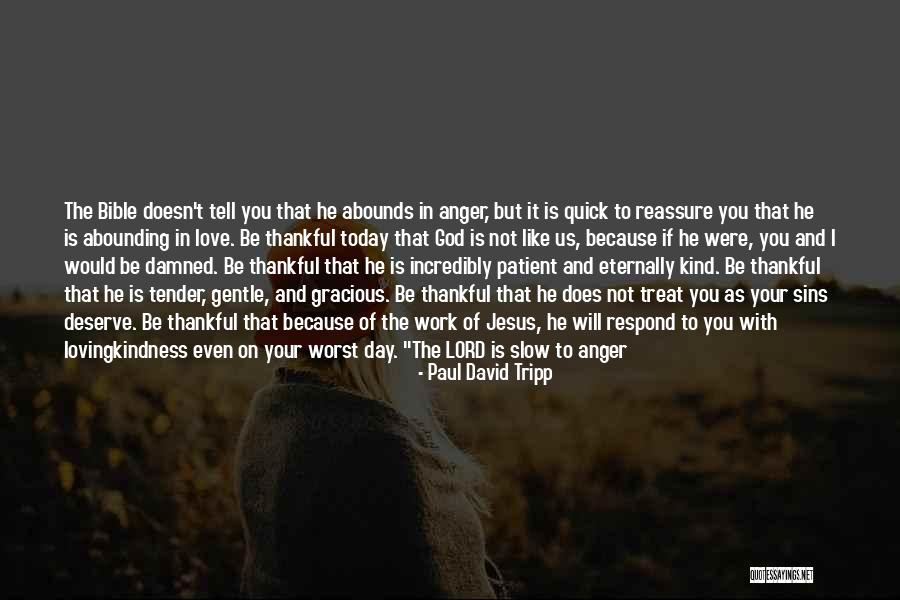 Deserve To Be Love Quotes By Paul David Tripp