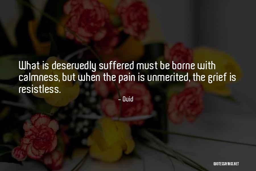 Deservedly Quotes By Ovid Deservedly Quotes By Ovid