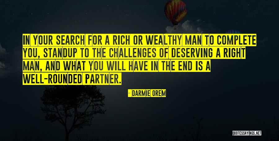 Deserving A Better Man Quotes By Darmie Orem