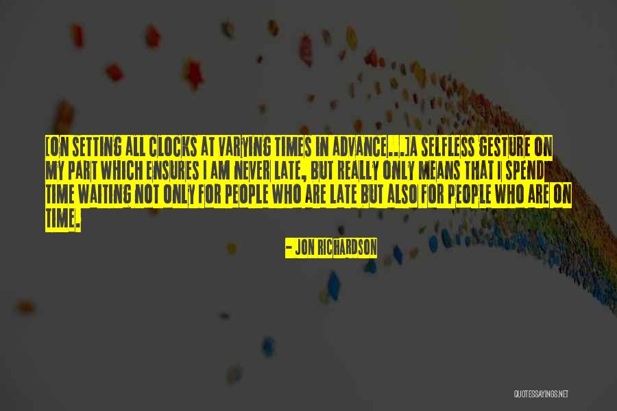 Deshannon Berry Quotes By Jon Richardson Deshannon Berry Quotes By Jon Richardson