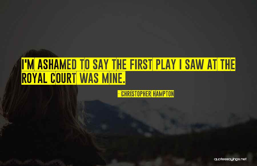 Deshawn Crawford Quotes By Christopher Hampton Deshawn Crawford Quotes By Christopher Hampton