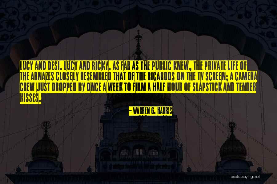 Desi Life Quotes By Warren G. Harris Desi Life Quotes By Warren G. Harris