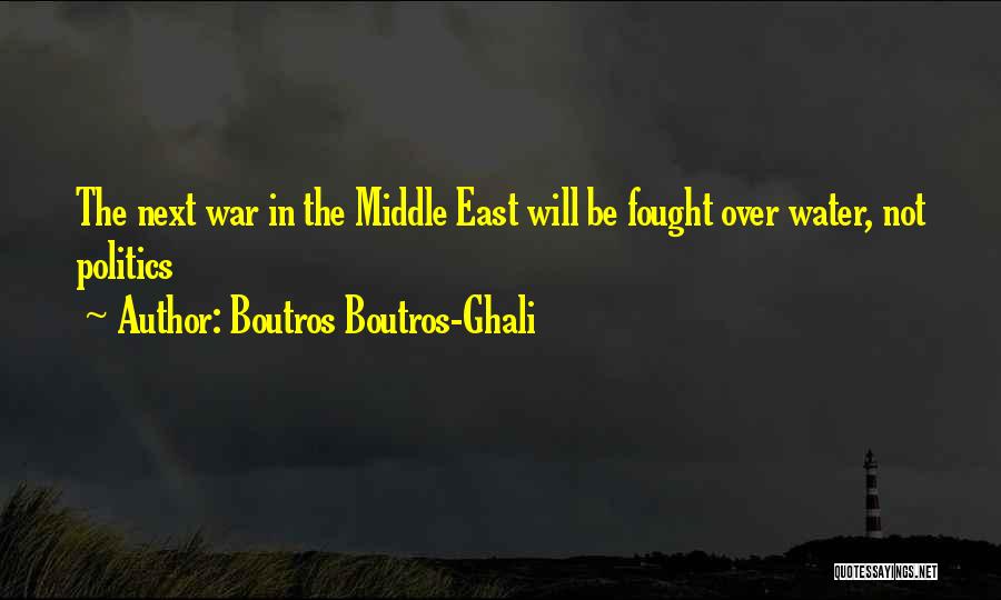 Desi Munde Quotes By Boutros Boutros-Ghali