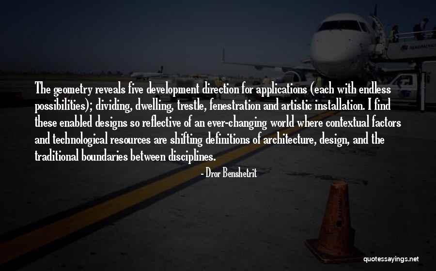 Design And Architecture Quotes By Dror Benshetrit