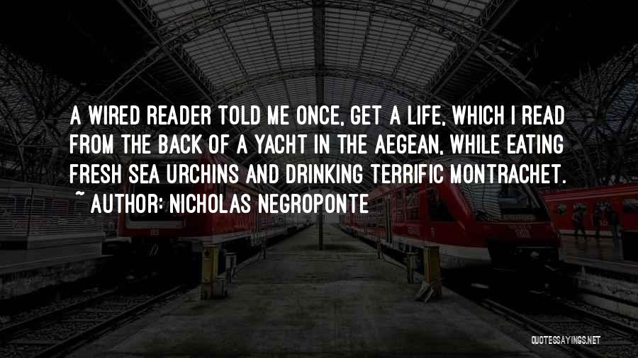 Design And Life Quotes By Nicholas Negroponte