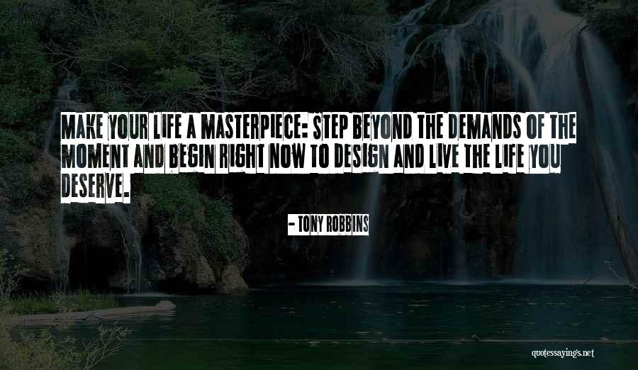 Design And Life Quotes By Tony Robbins