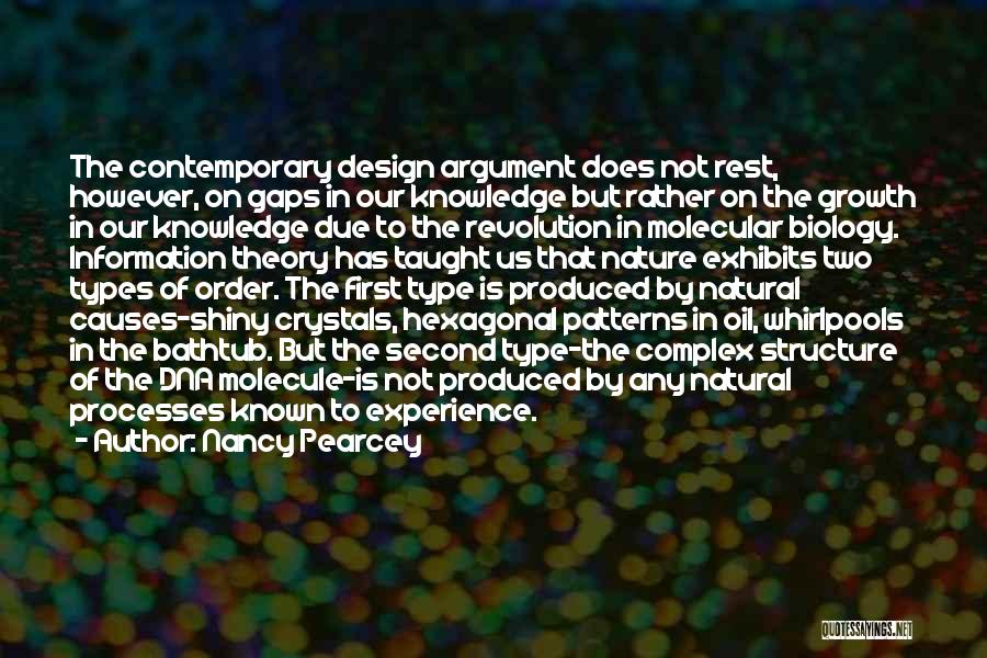 Design Argument Quotes By Nancy Pearcey