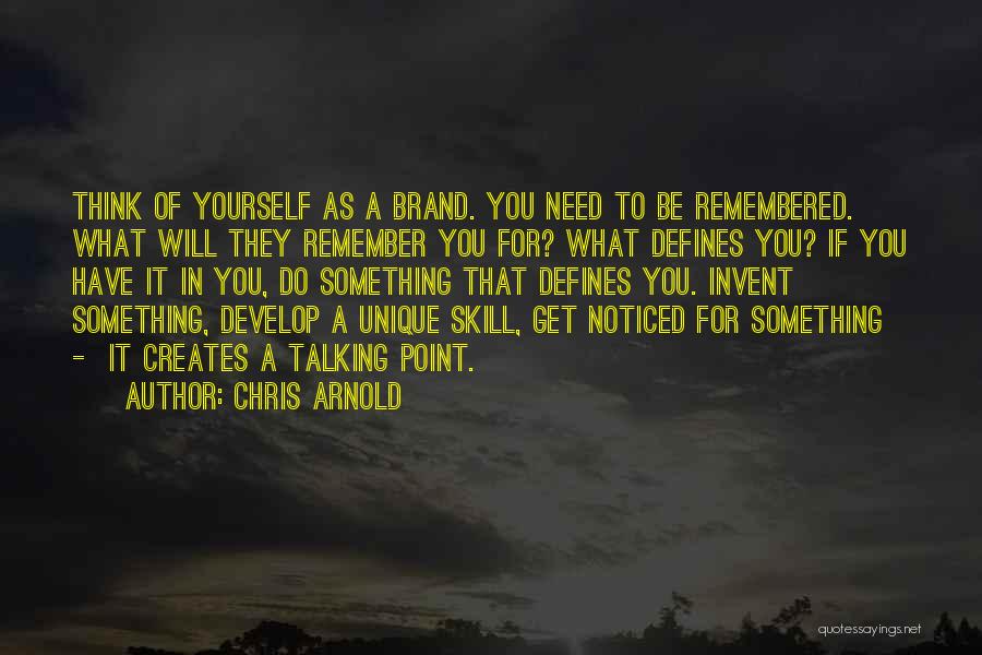 Design Inspiration Quotes By Chris Arnold