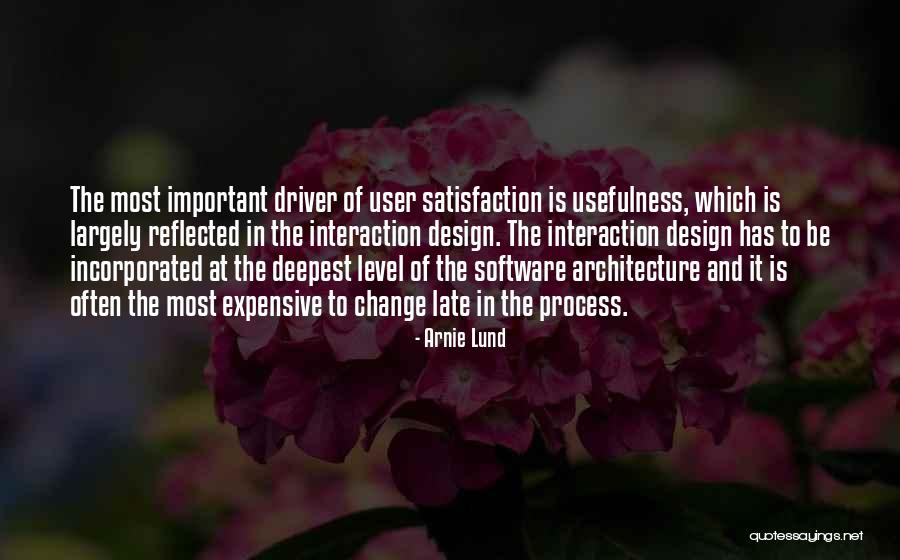 Design Is Important Quotes By Arnie Lund