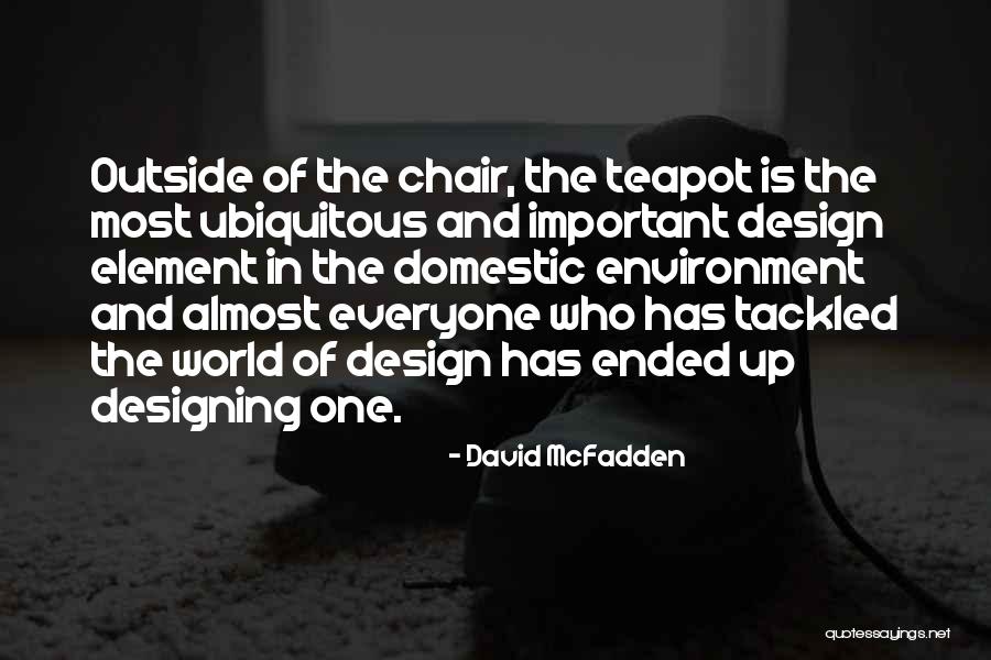 Design Is Important Quotes By David McFadden