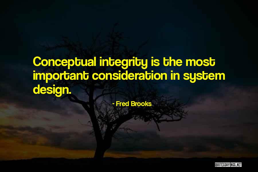 Design Is Important Quotes By Fred Brooks