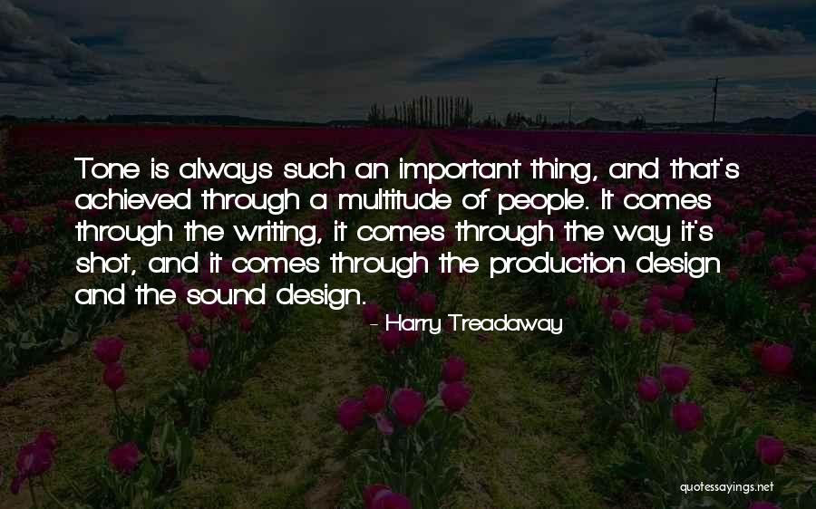 Design Is Important Quotes By Harry Treadaway