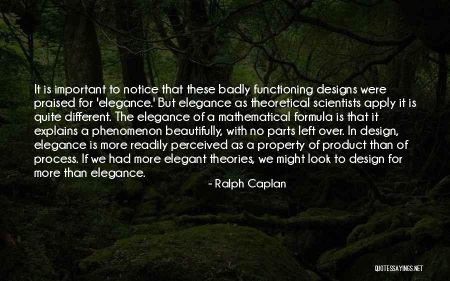 Design Is Important Quotes By Ralph Caplan