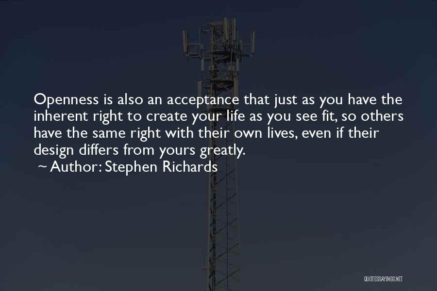 Design Is Life Quotes By Stephen Richards