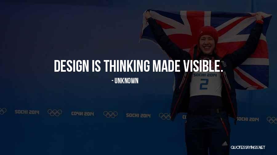 Design Is Thinking Quotes By Unknown Design Is Thinking Quotes By Unknown