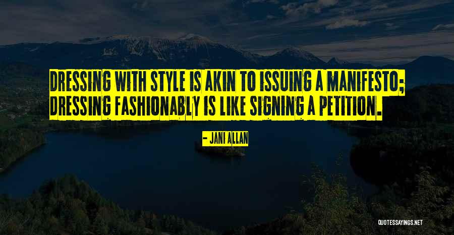 Design Style Quotes By Jani Allan Design Style Quotes By Jani Allan