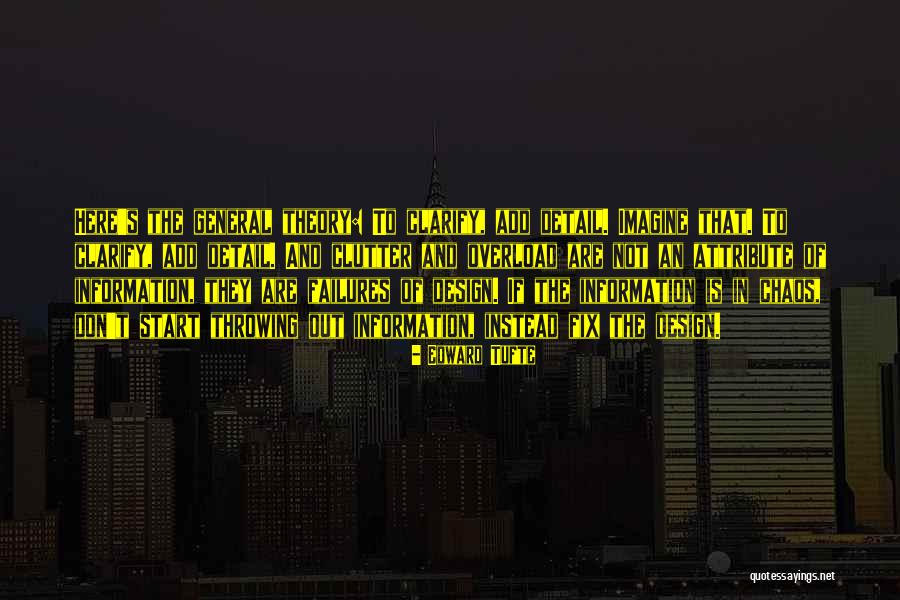 Design Theory Quotes By Edward Tufte Design Theory Quotes By Edward Tufte
