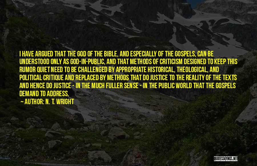 Designed By God Quotes By N. T. Wright