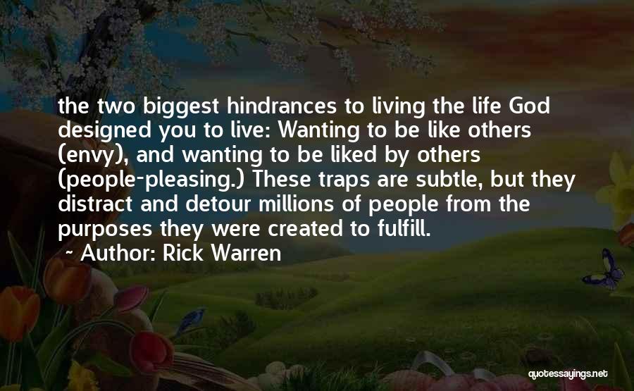 Designed By God Quotes By Rick Warren