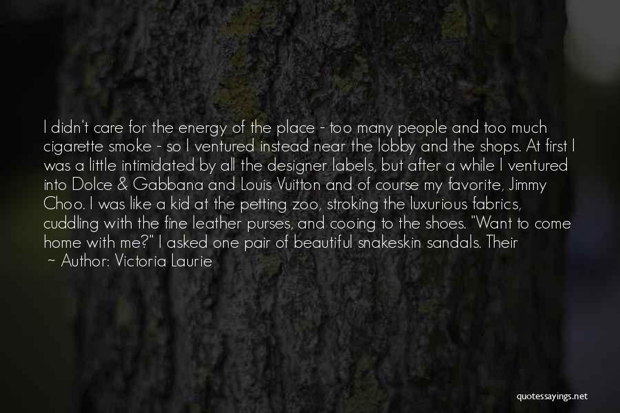 Designer Purses Quotes By Victoria Laurie