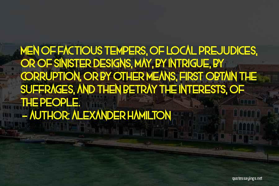 Designs Quotes By Alexander Hamilton