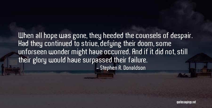 Desigualmente Significado Quotes By Stephen R. Donaldson Desigualmente Significado Quotes By Stephen R. Donaldson