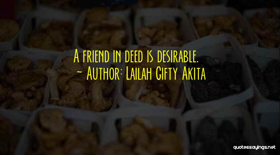 Desirable Quotes By Lailah Gifty Akita