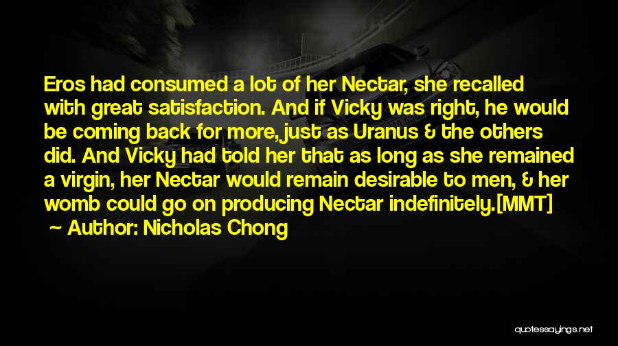 Desirable Quotes By Nicholas Chong