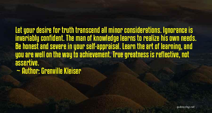 Desire And Achievement Quotes By Grenville Kleiser