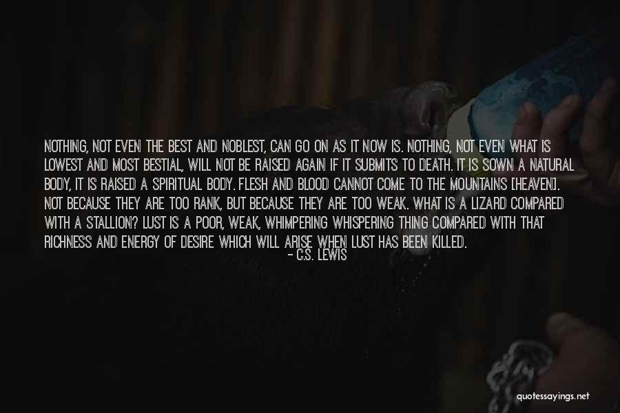 Desire And Death Quotes By C.S. Lewis Desire And Death Quotes By C.S. Lewis