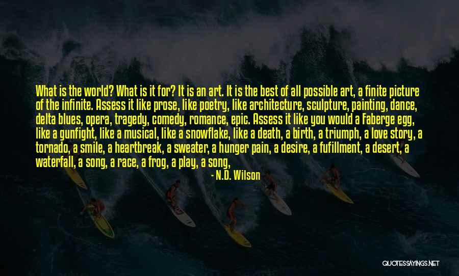 Desire And Death Quotes By N.D. Wilson Desire And Death Quotes By N.D. Wilson