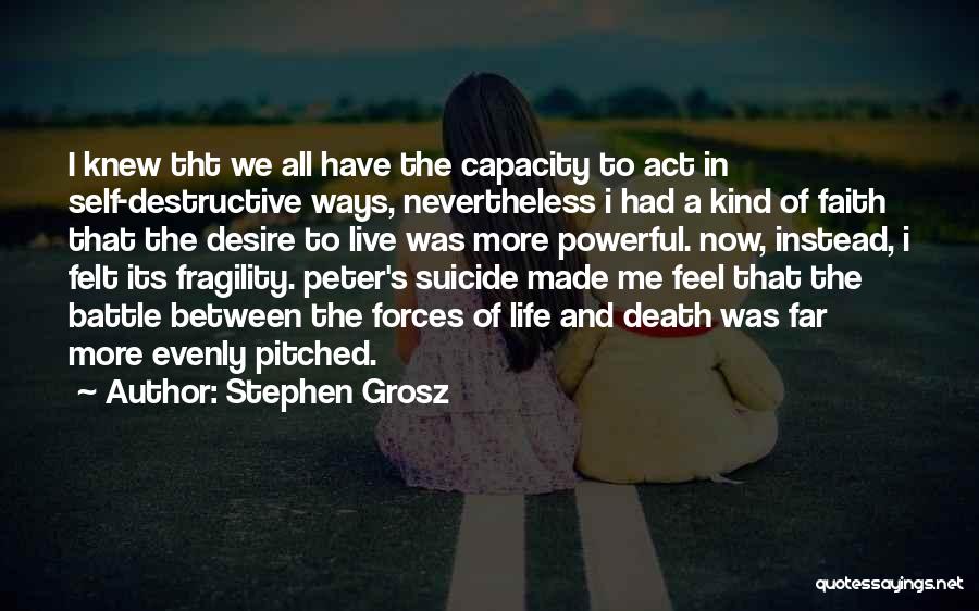 Desire And Death Quotes By Stephen Grosz