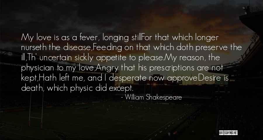 Desire And Death Quotes By William Shakespeare Desire And Death Quotes By William Shakespeare