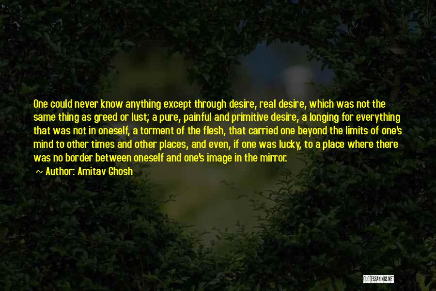 Desire And Greed Quotes By Amitav Ghosh