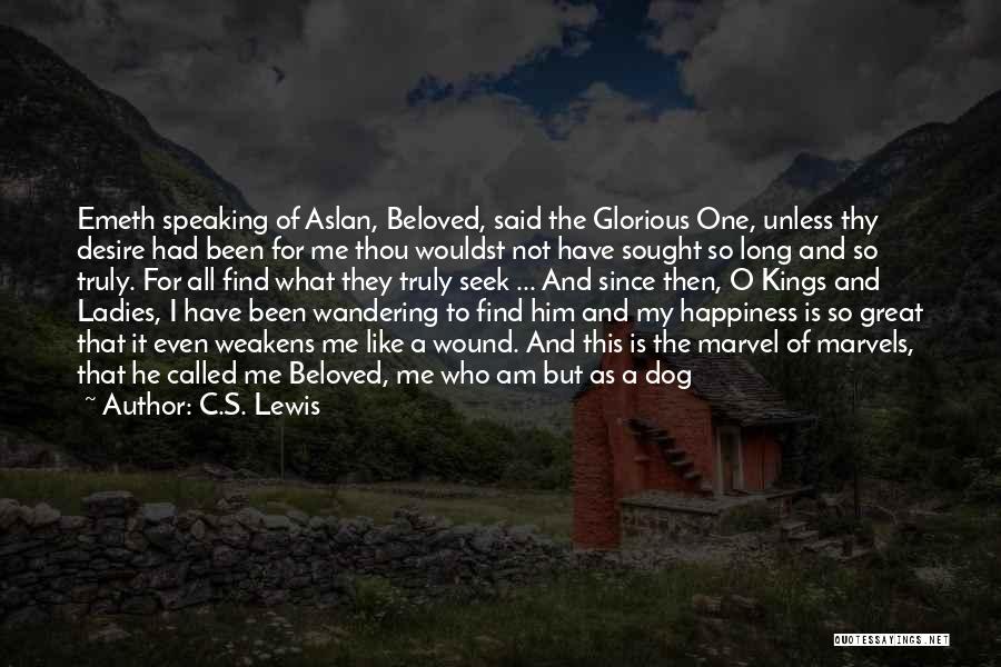 Desire And Happiness Quotes By C.S. Lewis