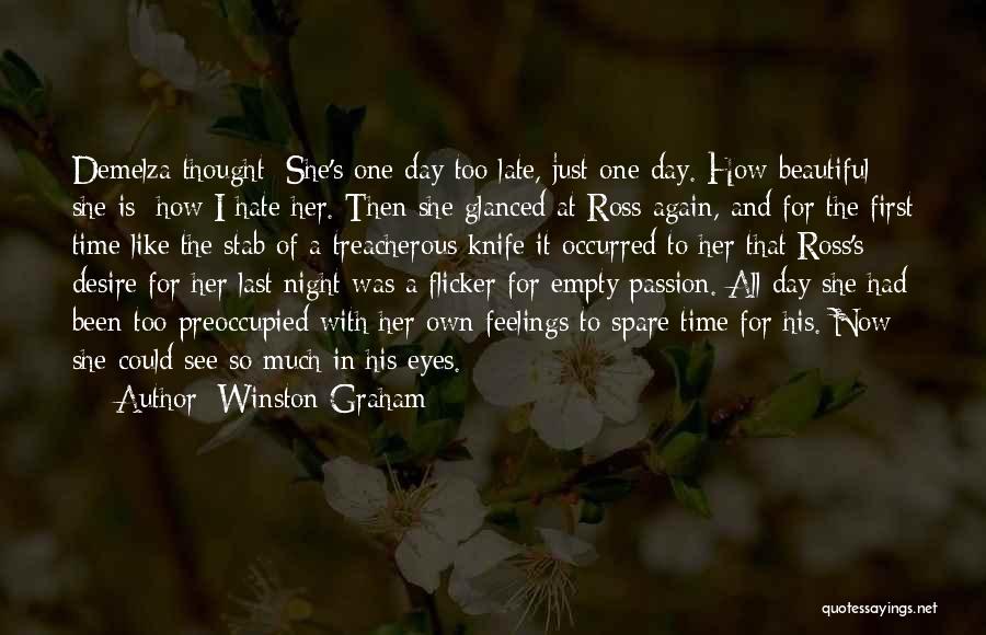 Desire And Passion Quotes By Winston Graham