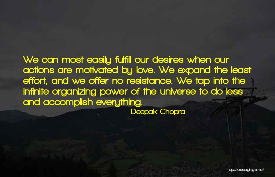 Desire And Power Quotes By Deepak Chopra