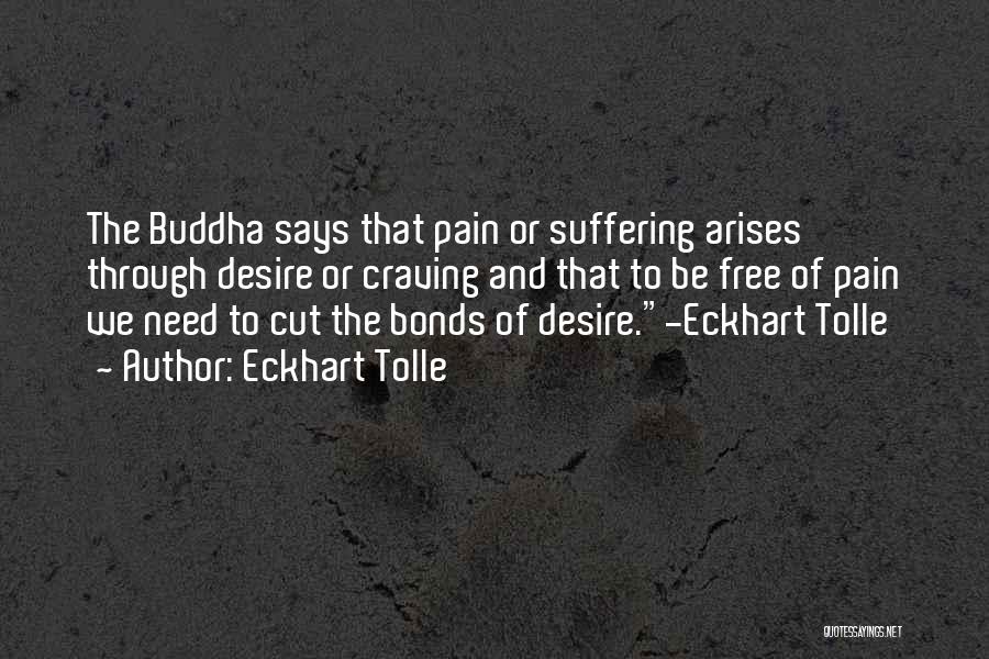 Desire And Suffering Quotes By Eckhart Tolle