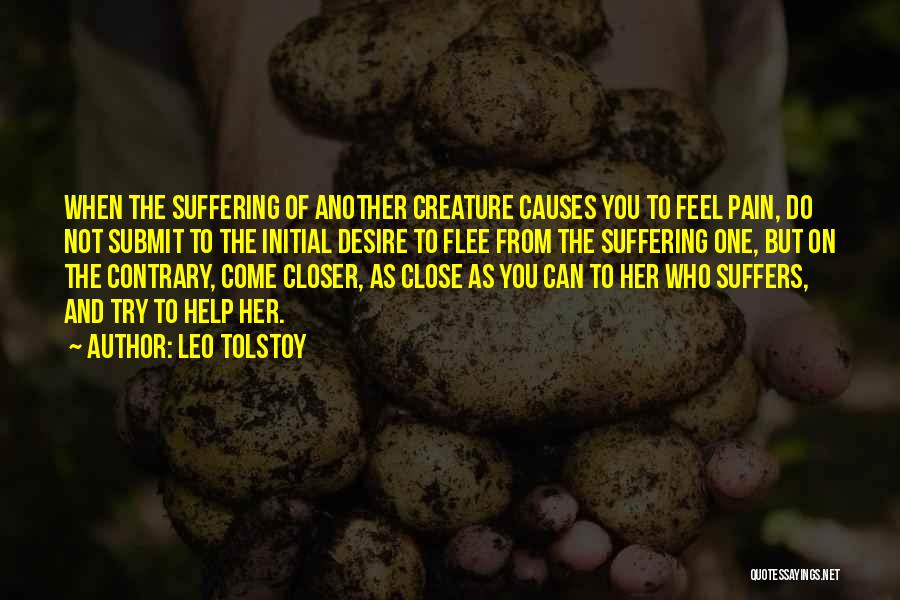 Desire And Suffering Quotes By Leo Tolstoy