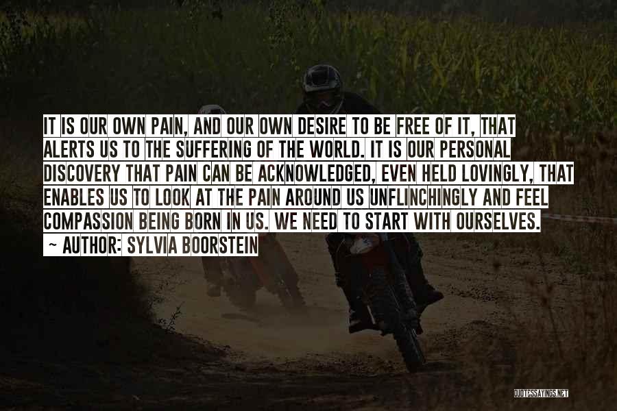 Desire And Suffering Quotes By Sylvia Boorstein