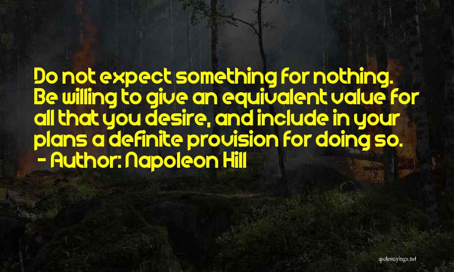 Desire And Value Quotes By Napoleon Hill