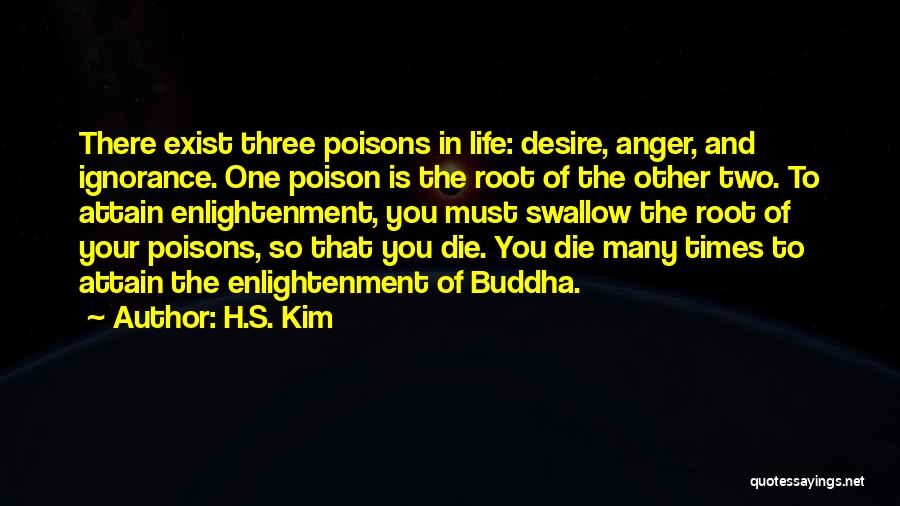 Desire Buddha Quotes By H.S. Kim